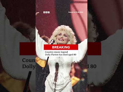 Country music legend Dolly Parton has died aged 80. #DollyParton #BBCNews