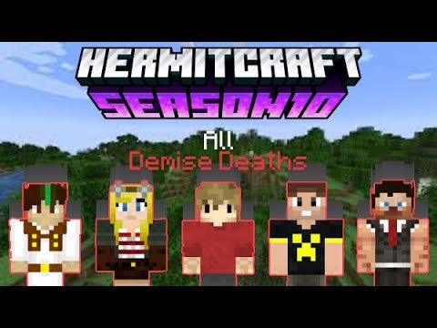 All Demise Deaths in Hermitcraft Season 10 (In Order)