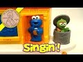Sesame Street Singing Pop Up Pals Ernie Elmo Cookie Monster Oscar The Grouch Slimey The Worm