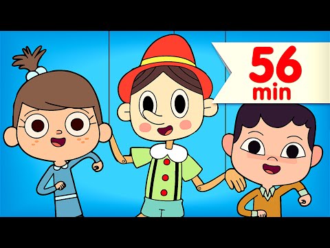 The Pinocchio + More | Kids Songs | Nursery Rhymes | Super Simple Songs