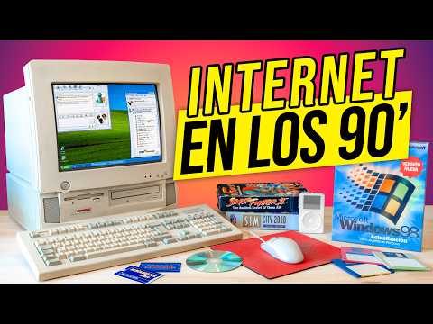 ASí era INTERNET en los AÑOS 90 y 2000