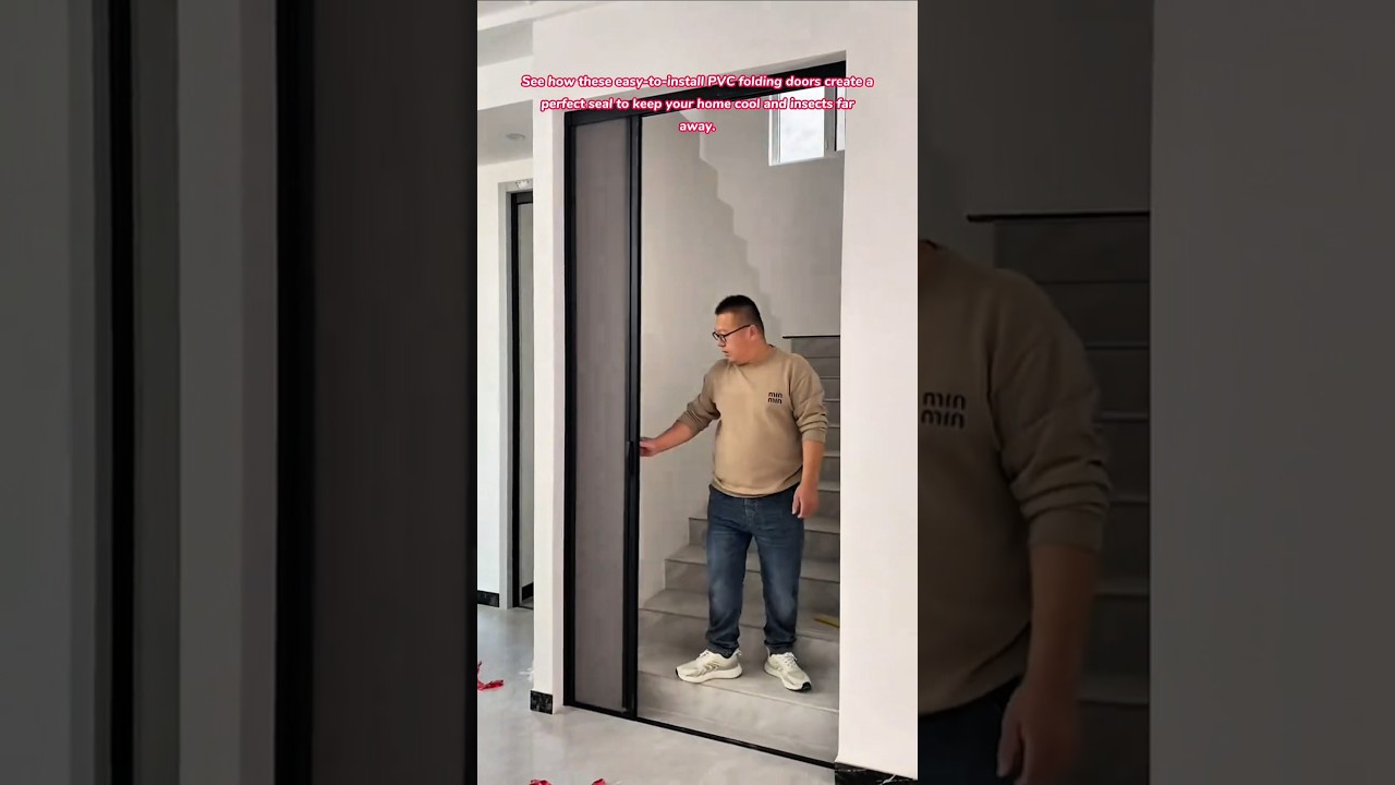 Amazing Easy To Install PVC Folding Sliding Doors #home #homedecor #tips #tricks #how #diy #doors