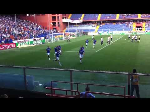 Sampdoria-Gubbio 6-0 Rig. di Pozzi