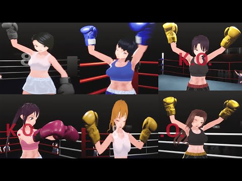 six girls vs six boys mixed boxing (total domination, flawless, victories)