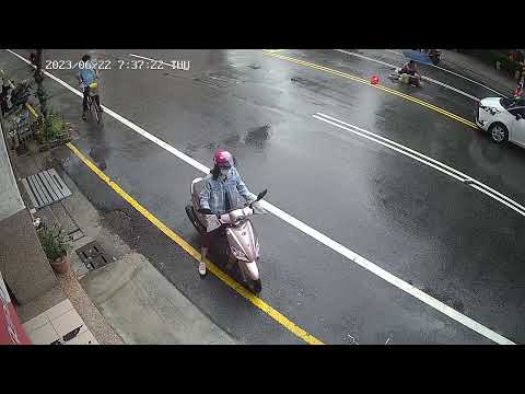 Cidade de Tainan, Distrito de Bei, Estrada Beimen, Seção 2, Entrada Daguangguo Xiaomen - Desastre com veículo pesado!! 2023.06.22