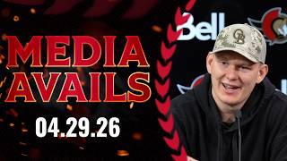 Brady Tkachuk End of Season Media Availability