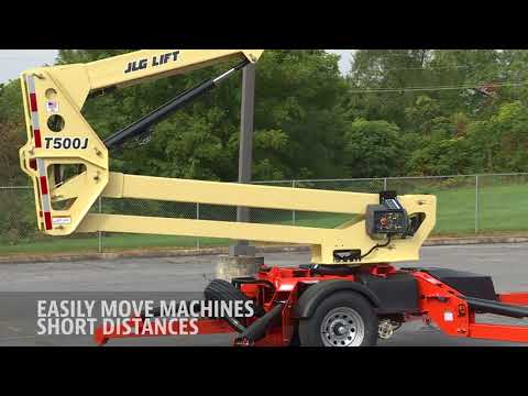 JLG® Tow-Pro® Drive and Set Option: Do It All from the Platform