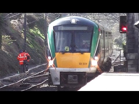 IE 22000 Class ICR Train number 22225 - Malahide Station, Dublin