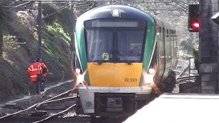 preview picture of video 'IE 22000 Class ICR Train number 22225 - Malahide Station, Dublin'
