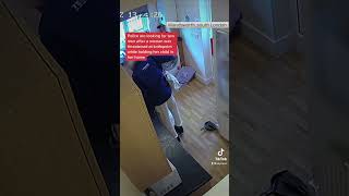 Woman and child threatened with knife