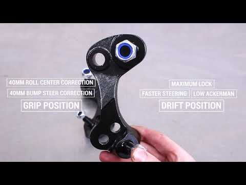 Gktech V2 S13 S14 S15 Bolt On Angle Kit aka roll center correction aka RCC Install