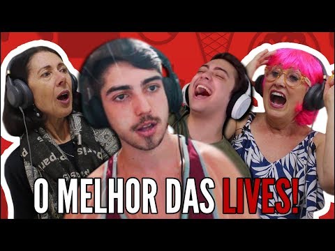 IDOSOS REAGEM AS LIVES MAIS ENGRAÇADAS DOS STREAMERS - UM GAMER ALEÁTORIO