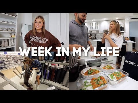 WEEK IN MY LIFE: getting out of a funk, marshalls family shopping, sissy visits & us open