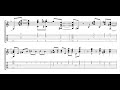 Am I Blue - Charlie Byrd Tab score // solo jazz guitar