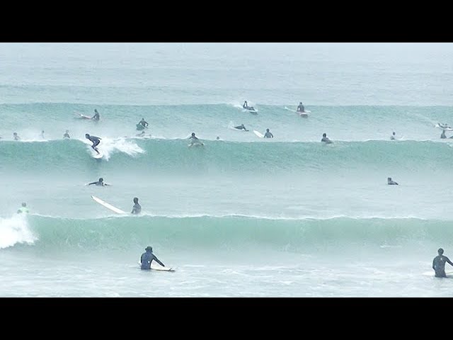 2017/10/21　磯ノ浦・和歌山　サーフィン（台風２１号）　Surfing in Wakayama