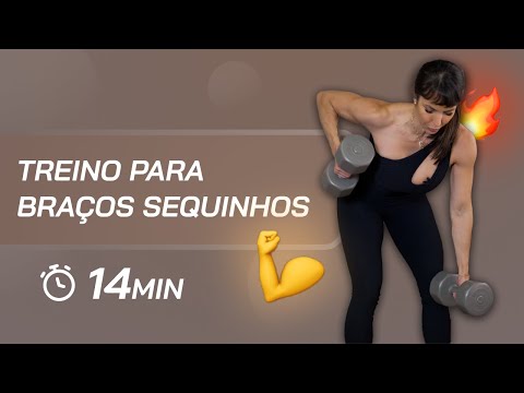 Exercícios em casa para deixar braços sequinhos e sem gordura - Carol Borba