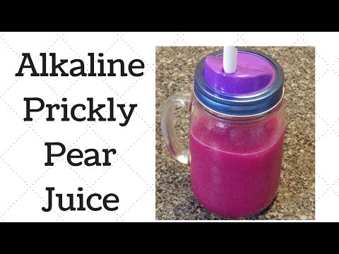 , title : 'Prickly Pear Juice Dr. Sebi Alkaline Electric Recipe'