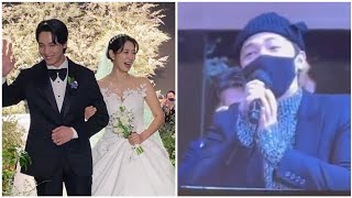Longer version of Hong Ki singing I&#39;m saying(Heirs OST)at #parkshinhye and #choitaejoon &#39;s wedding