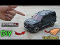 How To Make Mahindra Scorpio How To Make Scorpio With Cardboard Cardboardscorpiomaking Scorpio