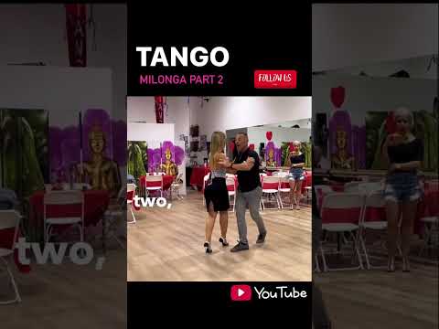 Milonga Part 2, Tango class by Giselle and Diego www.diegosantanatango.com