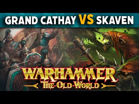 Armies of Grand Cathay vs Skaven - Warhammer The Old World Battle Report