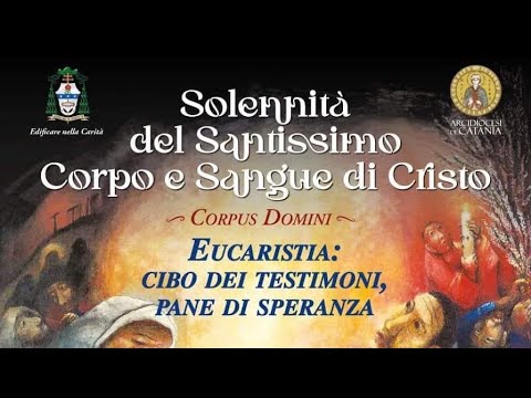 Piccolo momento della processione cittadina del “Corpus Domini” Catania ~ 02/06/2024