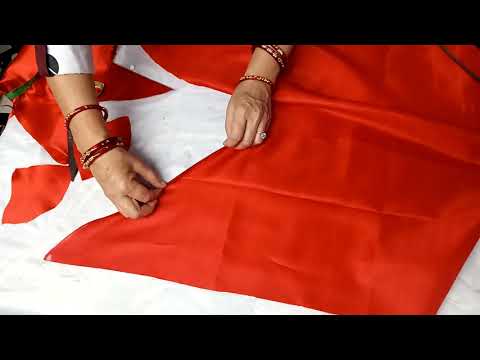 How to make a flag in 1 meter of cloth | How to make a flag at home