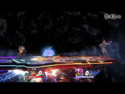 Mii Gunner vs Captain Falcon