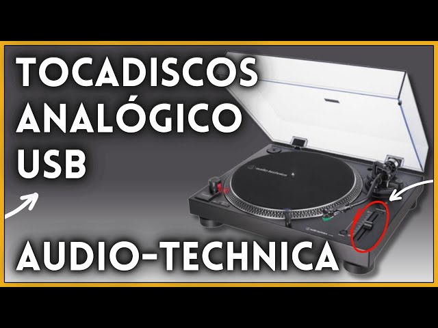 Vídeo relacionado con Audio-Technica LP120XUSBBK Giradiscos de Tracción Directa (Analógico y USB) Negro