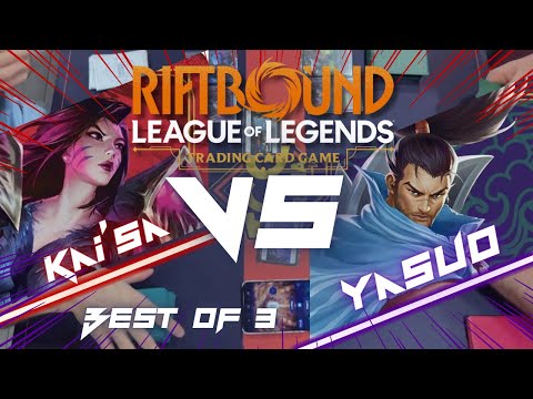 Kai'Sa vs Yasuo | Riftbound TCG | Nexus Night BO3