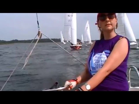 XXI  REGATY O BŁĘKITNĄ WSTĘGĘ jez. NARIE 08.2015 I DZIEŃ KRETOWINY