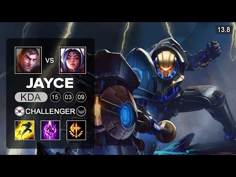 Jayce vs Irelia Top - KR Grandmaster - Patch 13.8 Season 13