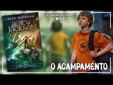 VLOG DE LEITURA: Percy Jackson e os Olimpianos: O Ladrão de Raios #02 (#VLPR) | Patrick Rocha