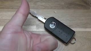 Replace Mazda Key Fob Remote Battery Replacement - DIY