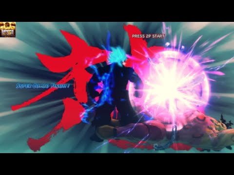 Ultra street fighter 4 Oni super move and ultra combo PS5