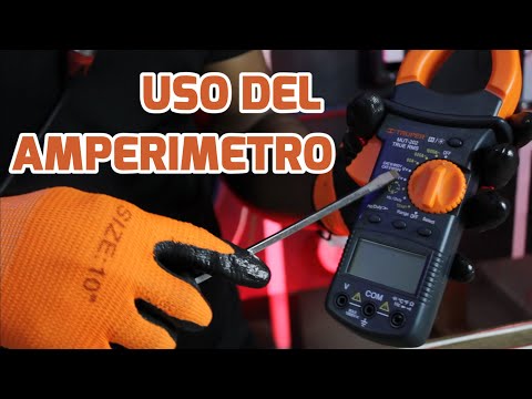 Como Medir Voltaje y Corriente con una Pinza Amperimetrica