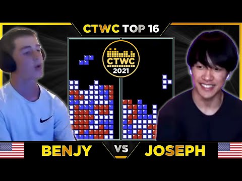 2021 CTWC!! - Benjy vs. Joseph - Classic Tetris Gp. E FINAL