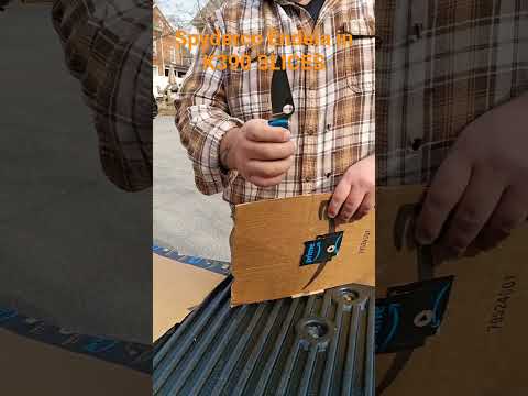 Spyderco Endela in K390 Steel - Slicey Edge Monster! #edc #spyderco #endela #k390