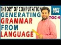 Theory Of Computation Generating Grammar From Language