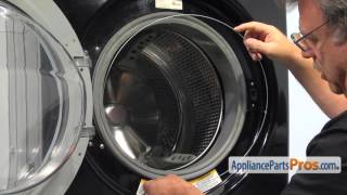 How To LG/Kenmore Washer Outer Door Gasket Clamp 2W20017E
