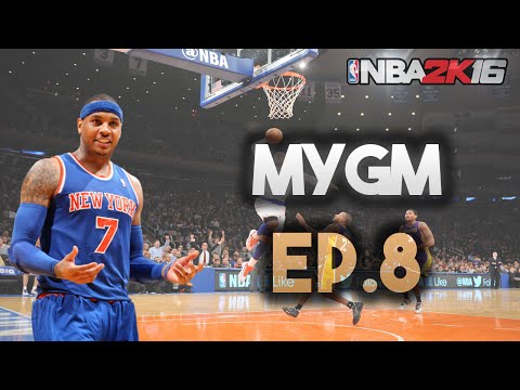 NBA 2K16 MyGM Ep. 8 - New York Knicks | Toronto Raptors | Jimmer Fredette Clutch?