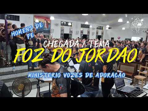 🔥 Retiro Homens de Fé – Foz do Jordão 🔥Um momento de chegada, acolhida e enconto com Deus