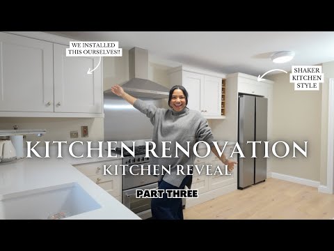 Kitchen reveal | A DIY install for my dream kitchen