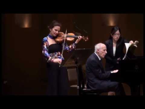 Saint-Saëns « Intr. et R. capriccioso » (Sandrine Cantoreggi & Bruno Canino) Hakuju Hall Tokyo 2018