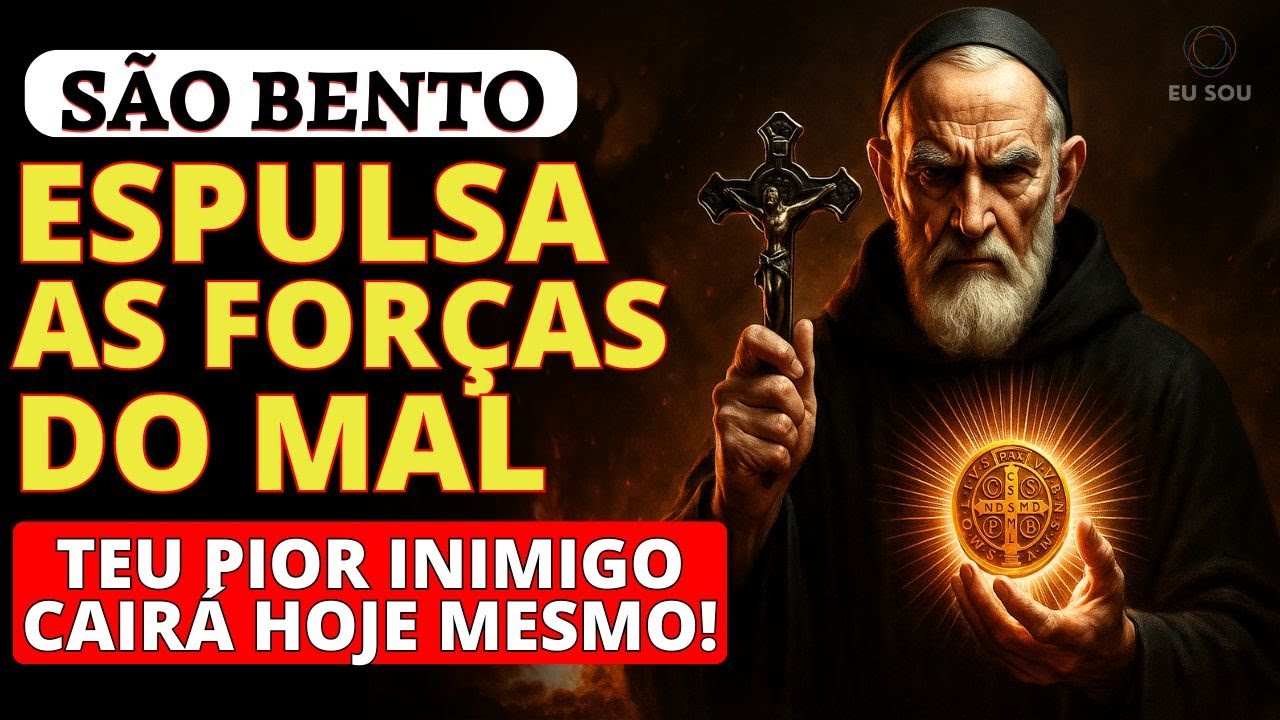 ✨ORAÇÃO DE PROTEÇÃO DE SÃO BENTO PARA QUEBRAR MALDIÇÕES E AFASTAR DEMÔNIOS
