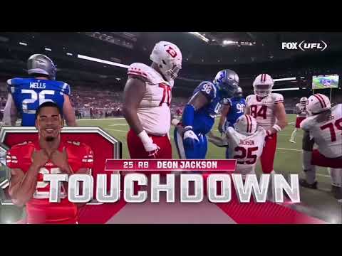 Deon Jackson 2025 XFL Championship Game Highlights vs Battlehawks