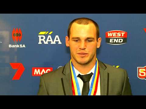 2014 Magarey Medal winner - Zane Kirkwood interview