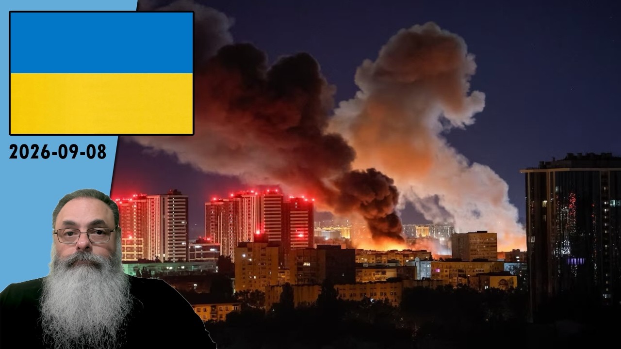 #Ucrânia 2026-09-08: RÚSSIA faz GRANDE ATAQUE a KYIV após SAIDA dos EMISSÁRIOS de TRUMP
