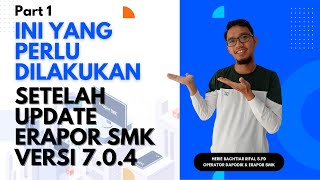 Tutorial Erapor SMK Part 1| Sinkron Erapor dengan Dapodik Setelah Upadate Versi Terbaru 2024