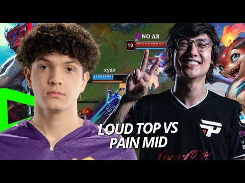 LOUD XYNO de YONE vs PAIN TINOWNS de SMOLDER - DUELO de CBLOL 2026